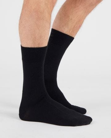 Lot de 2 paires de chaussettes mélange Thermolactyl et soie