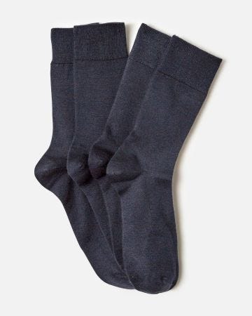 Lot de 2 paires de chaussettes mélange Thermolactyl et soie