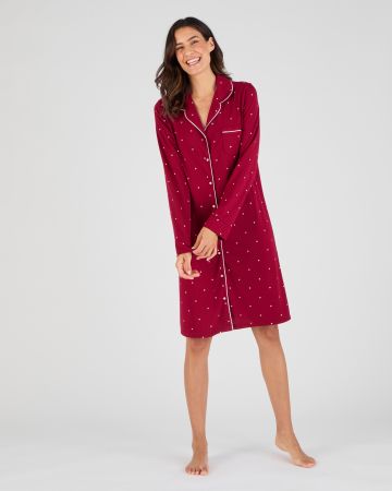 Chemise de nuit boutonnée Thermolactyl