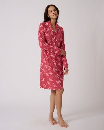 Chemise de nuit boutonnée Thermolactyl
