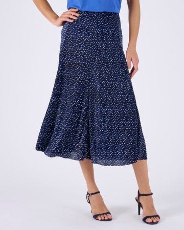 Jupe plissé permanent enfilable