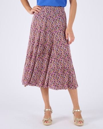 Jupe plissé permanent enfilable