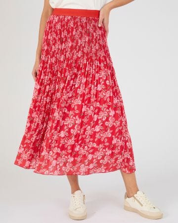 Jupe en voile, plissé irrégulier