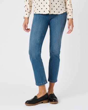 Jean droit 7/8ème Perfect Fit by Damart