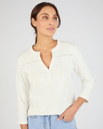 T-shirt uni ou imprimé pur coton