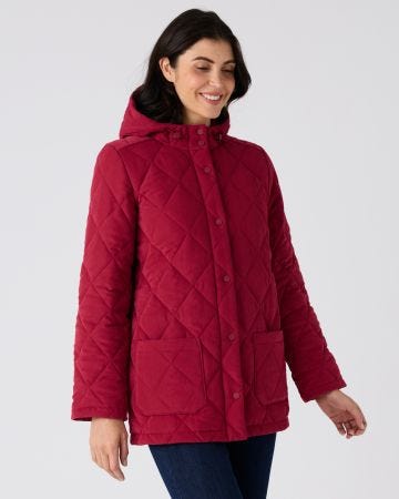 Parka matelassée à capuche