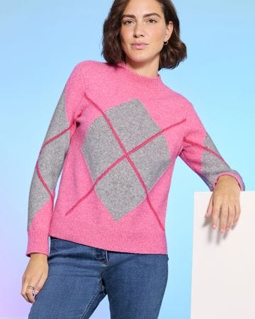 Pull maille jacquard Thermolactyl