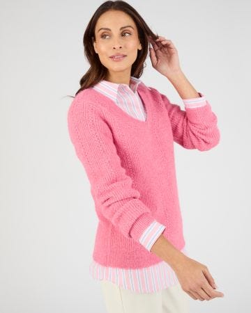 Pull maille perlée Thermolactyl