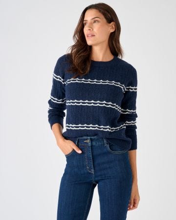 Pull ajouré esprit marin Thermolactyl