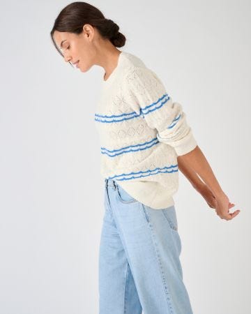 Pull ajouré esprit marin Thermolactyl