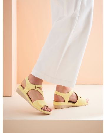 Sandales compensées Amortyl