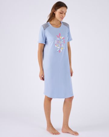 Chemise de nuit Climatyl dentelle