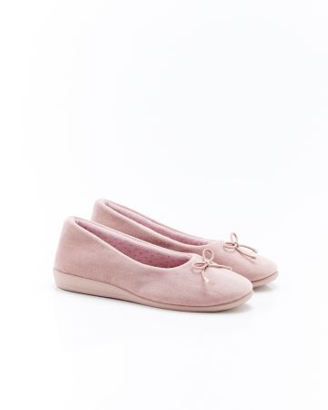 Ballerines compensées en velours