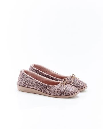 Ballerines compensées en velours