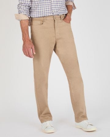 Pantalon 5 poches coupe droite