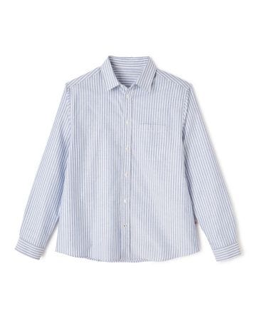 Chemise rayée Oxford.