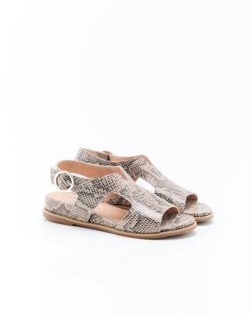 Sandales motif animalier