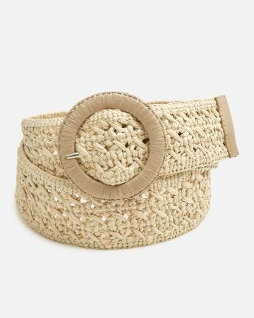 Ceinture effet tressé