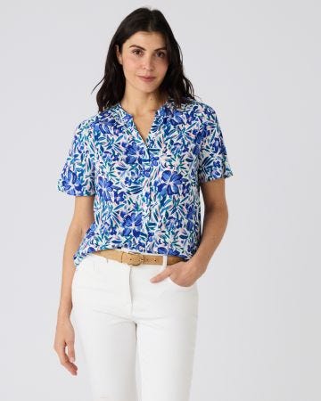 Blouse imprimée manches courtes Climatyl