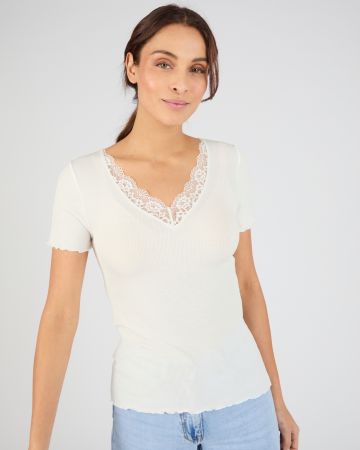 T-shirt Essential en fine côte