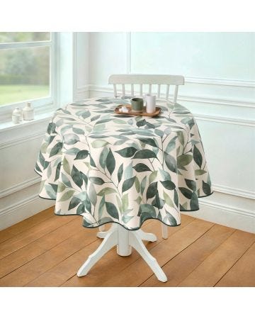 Nappe en toile cirée Feuillage vert