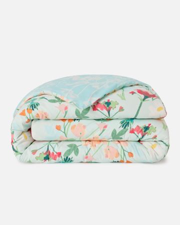 Housse de couette réversible Lisa pur coton