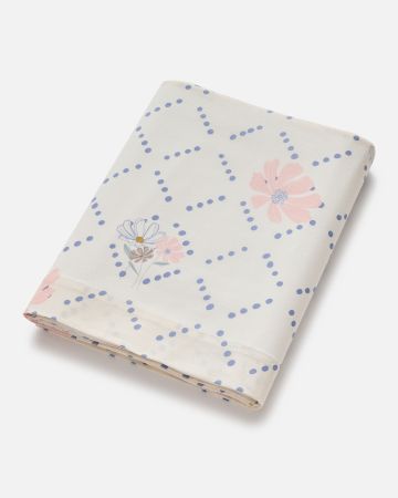 Drap plat Songes pur coton