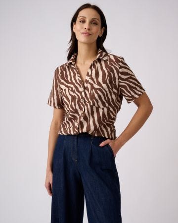 Chemisier Climatyl imprimé animalier