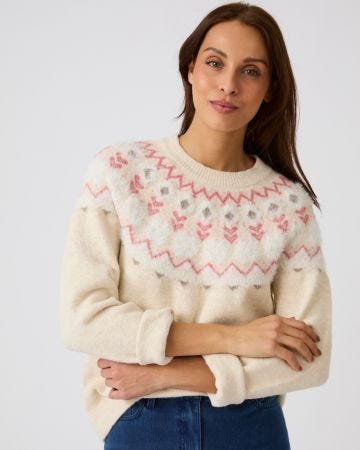 Pull jacquard Thermolactyl