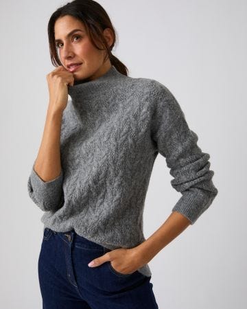 Pull à torsades fantaisie Thermolactyl