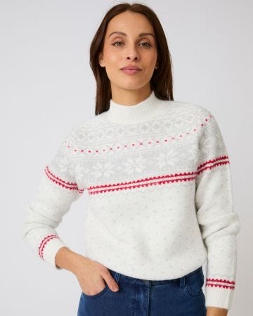 Pull de Noël femme Thermolactyl