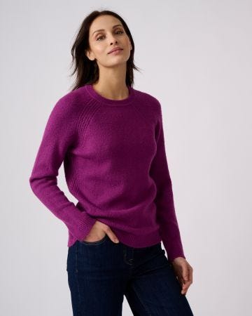 Pull fantaisie côtelée