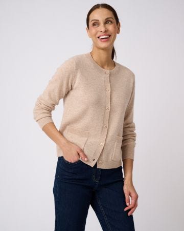 Cardigan pur cachemire