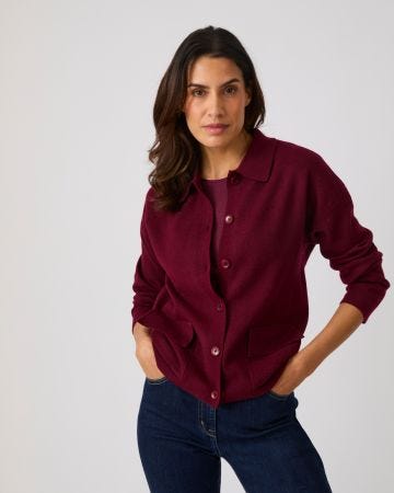 Cardigan col polo Thermolactyl