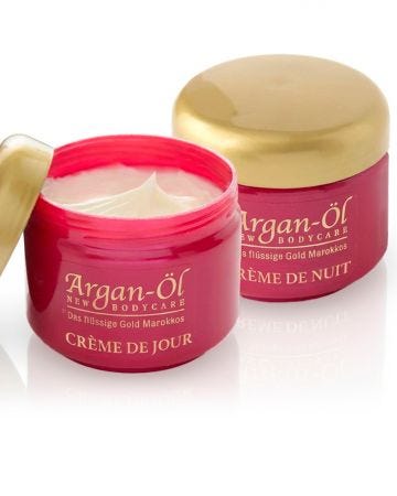 Lot crème de jour + crème de nuit à l'huile d'argan