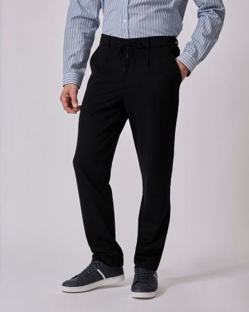 Pantalon coupe chino en maille piquée