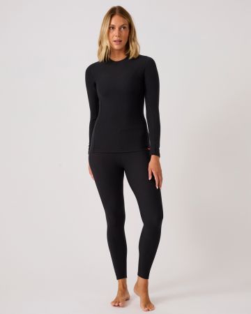 T-shirt Comfort Thermolactyl 4 col rond, femme