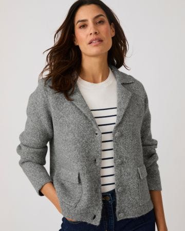 Gilet-veste col tailleur