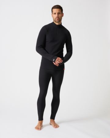T-shirt Thermolactyl Comfort 4 col montant zippé, homme