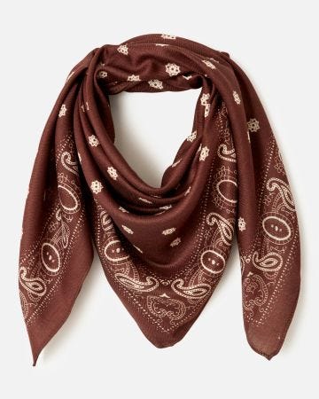 Foulard imprimé graphique
