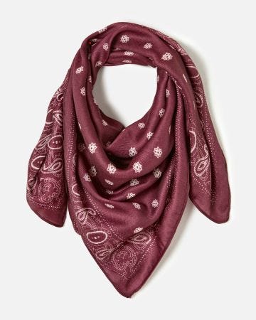 Foulard imprimé graphique