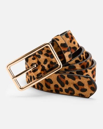 Ceinture cuir vachette