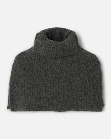 Plastron col roulé