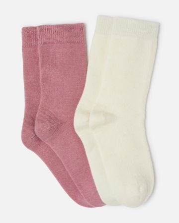 Lot de 2 paires de chaussettes unies Thermolactyl