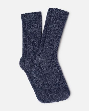 Lot de 2 paires de chaussettes Thermolactyl en maille moulinée 