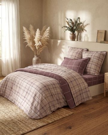 Drap plat Mini Clan pur coton