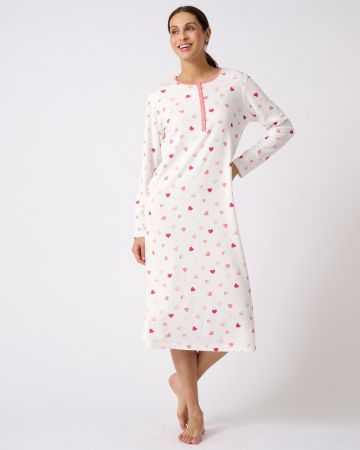 Chemise de nuit Thermolactyl en maille interlock