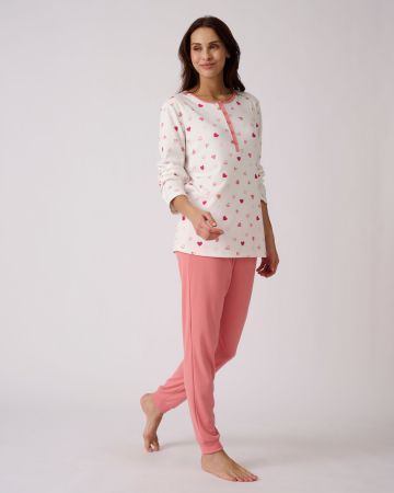 Pyjama Thermolactyl en maille interlock