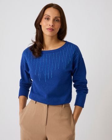 Pull à strass