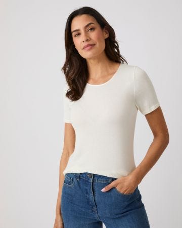T-shirt Thermolactyl Sensitive manches courtes col rond